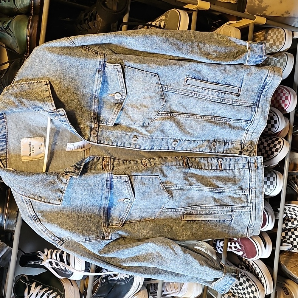 Abercrombie soft denim jacket
